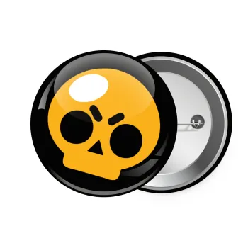 Brawl Stars Skull, Κονκάρδα παραμάνα 7.5cm