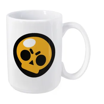 Brawl Stars Skull, Κούπα Mega, κεραμική, 450ml