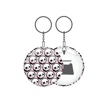 Stars Brawl Showdown Skull , Μπρελόκ μεταλλικό 5cm με ανοιχτήρι