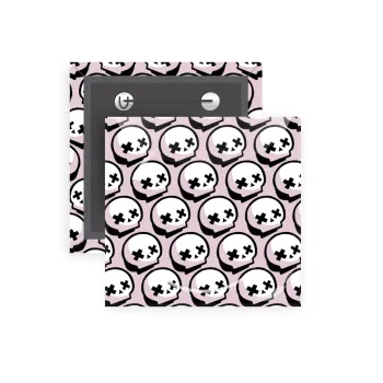 Stars Brawl Showdown Skull , Κονκάρδα παραμάνα τετράγωνη 5x5cm