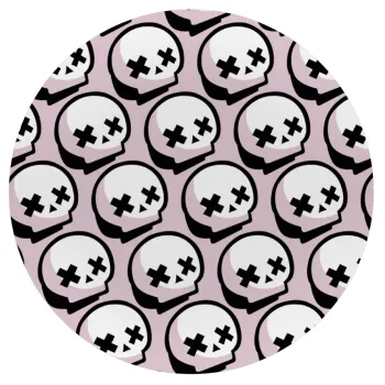 Stars Brawl Showdown Skull , Mousepad Στρογγυλό 20cm