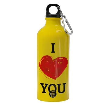 I Love You, Water bottle 600ml
