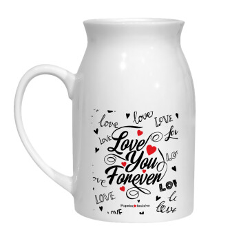 Love You Forever, Milk Jug (450ml) (1pcs)