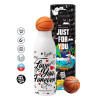 Bascetball Metal mug thermos, double wall, 550ml