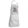 Adult Chef Apron (with sliders and 2 pockets)