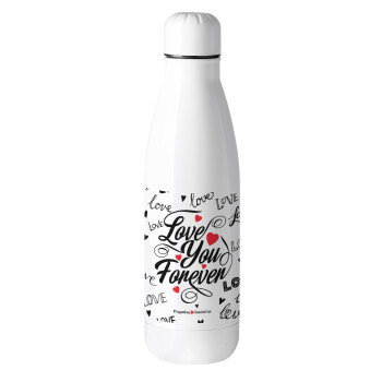 Love You Forever, Metal mug thermos (Stainless steel), 500ml