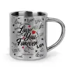 Mug Stainless steel double wall 300ml