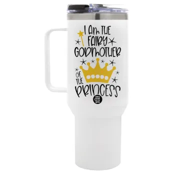 I am the fairy Godmother of the Princess, Mega Tumbler με καπάκι, διπλού τοιχώματος (θερμό) 1,2L