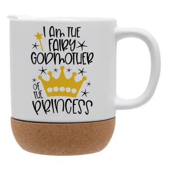 I am the fairy Godmother of the Princess, Ceramic coffee mug Cork (MAT), 330ml