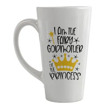 I am the fairy Godmother of the Princess, Κούπα κωνική Latte Μεγάλη, κεραμική, 450ml