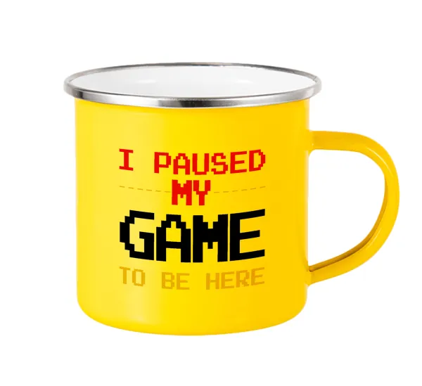 I paused my game to be here — 1