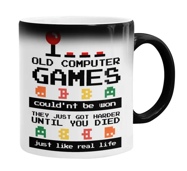 OLD computer games couldn't be won just like real life! — 2