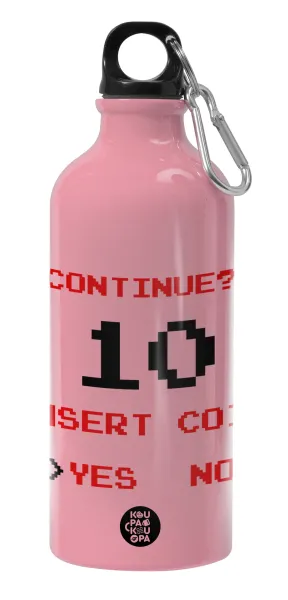 Continue? YES - NO — Water bottle 600ml