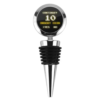 Continue? YES - NO, Πώμα φιάλης μεταλλικό