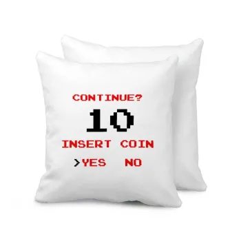 Continue? YES - NO, Sofa cushion 40x40cm includes filling