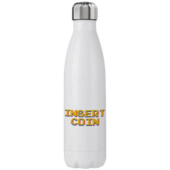Insert coin!!!, Stainless steel, double-walled, 750ml