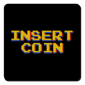 Insert coin!!!, Τετράγωνο μαγνητάκι ξύλινο 9x9cm