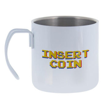 Insert coin!!!, Κούπα Ανοξείδωτη διπλού τοιχώματος 400ml