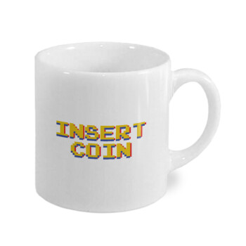 Insert coin!!!, Κουπάκι κεραμικό, για espresso 150ml