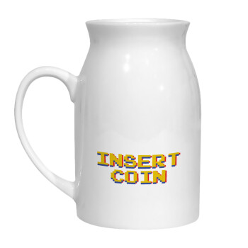 Insert coin!!!, Κανάτα Γάλακτος, 450ml (1 τεμάχιο)