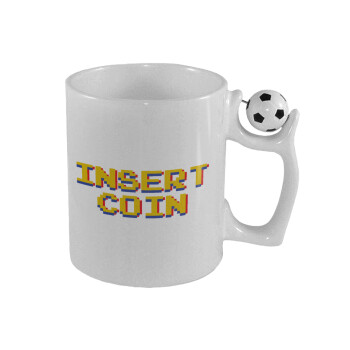 Insert coin!!!, Κούπα με μπάλα ποδασφαίρου , 330ml