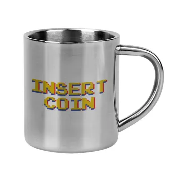Insert coin!!!, Mug Stainless steel double wall 300ml