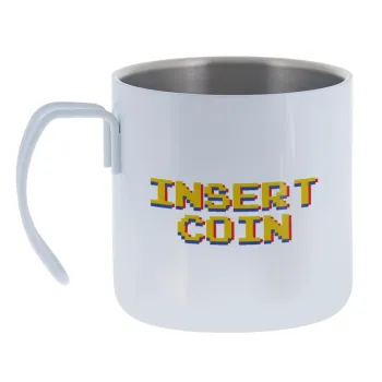 Insert coin!!! — Κούπα Ανοξείδωτη διπλού τοιχώματος 400ml