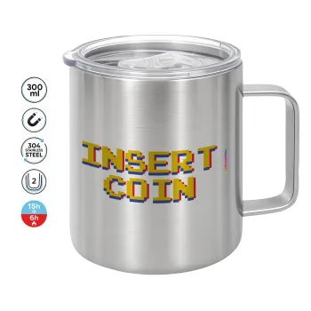 Insert coin!!!, Κούπα Ανοξείδωτη διπλού τοιχώματος 300ml