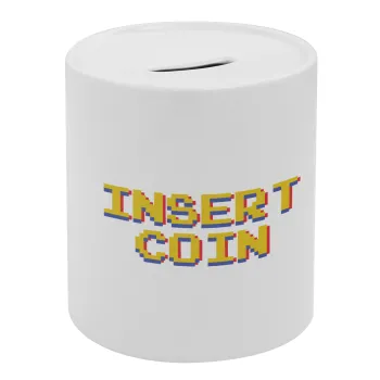 Insert coin!!!, Κουμπαράς πορσελάνης με τάπα