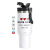 Mega Stainless steel Tumbler with lid, double wall 1,2L