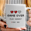   GAME OVER, Play again? YES - NO