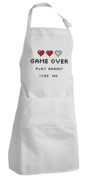 GAME OVER, Play again? YES - NO — 1