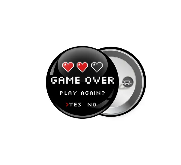 GAME OVER, Play again? YES - NO — 1
