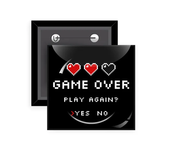 GAME OVER, Play again? YES - NO — 1