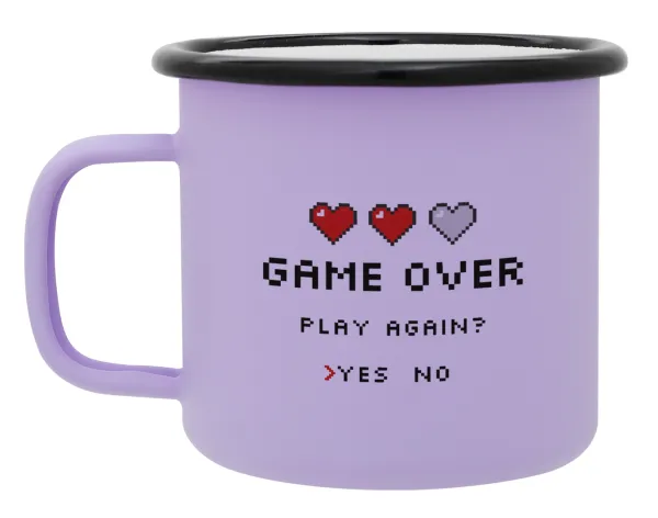 GAME OVER, Play again? YES - NO — 1