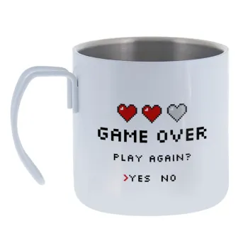 GAME OVER — Κούπα Ανοξείδωτη διπλού τοιχώματος 400ml