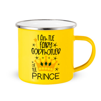I am the fairy Godmother of the Prince, Κούπα Μεταλλική εμαγιέ Κίτρινη 360ml
