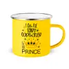 Yellow Enamel Metallic Cup 360ml