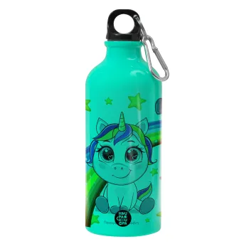 Unicorn baby με όνομα, Παγούρι νερού 600ml