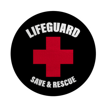 Lifeguard Save & Rescue, Επιφάνεια κοπής γυάλινη στρογγυλή (30cm)