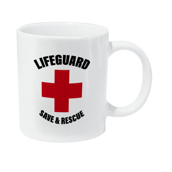 Lifeguard Save & Rescue, Κούπα Giga, κεραμική, 590ml