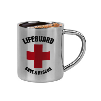 Lifeguard Save & Rescue, Κουπάκι μεταλλικό διπλού τοιχώματος για espresso (220ml)