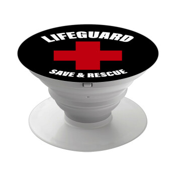 Lifeguard Save & Rescue, Phone Holders Stand  Λευκό Βάση Στήριξης Κινητού στο Χέρι