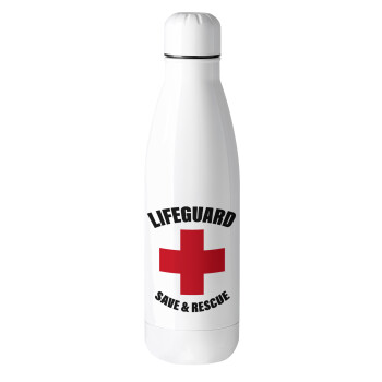 Lifeguard Save & Rescue, Μεταλλικό παγούρι θερμός (Stainless steel), 500ml
