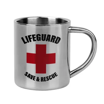 Lifeguard Save & Rescue, Mug Stainless steel double wall 300ml
