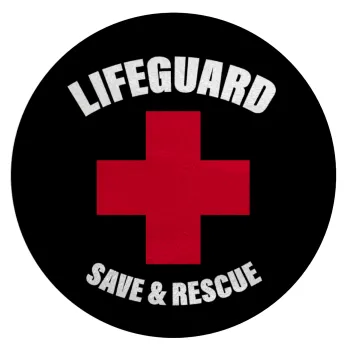 Lifeguard Save & Rescue, Επιφάνεια κοπής γυάλινη στρογγυλή (30cm)