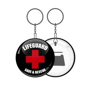 Lifeguard Save & Rescue, Μπρελόκ μεταλλικό 5cm με ανοιχτήρι