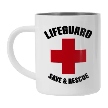 Lifeguard Save & Rescue, Κούπα Ανοξείδωτη διπλού τοιχώματος 300ml
