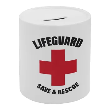Lifeguard Save & Rescue, Κουμπαράς πορσελάνης με τάπα