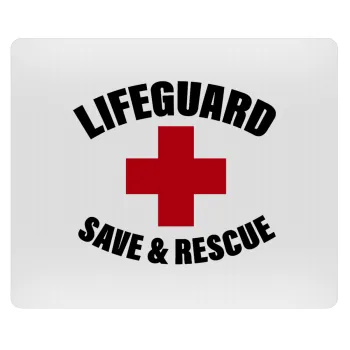 Lifeguard Save & Rescue, Mousepad ορθογώνιο 23x19cm